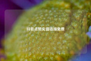 抖音点赞充值链接免费