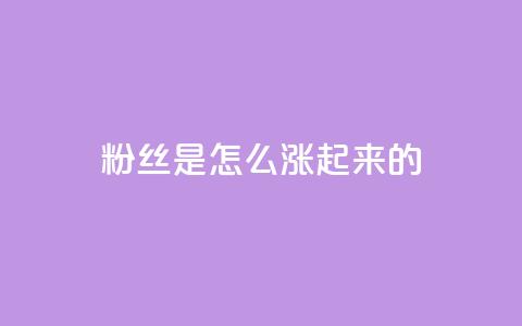 粉丝是怎么涨起来的,qq空间点赞自助 - qq空间说说刷转发数量 qq自助平台全网最低  第1张 粉丝是怎么涨起来的,qq空间点赞自助 - qq空间说说刷转发数量 qq自助平台全网最低  第1张