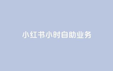小红书24小时自助业务 - 小红书24小时自主服务全攻略!  第1张 小红书24小时自助业务 - 小红书24小时自主服务全攻略!  第1张