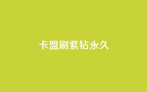 卡盟刷紫钻永久 - 卡盟购买紫钻永久服务指南~  第1张 卡盟刷紫钻永久 - 卡盟购买紫钻永久服务指南~  第1张
