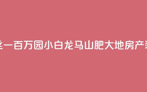 快手粉丝一百万0.01园小白龙马山肥大地房产装修网站,快手粉丝都是老头粉怎么办 - 抖音秒刷最低网站 ds抖音粉  第1张 快手粉丝一百万0.01园小白龙马山肥大地房产装修网站,快手粉丝都是老头粉怎么办 - 抖音秒刷最低网站 ds抖音粉  第1张