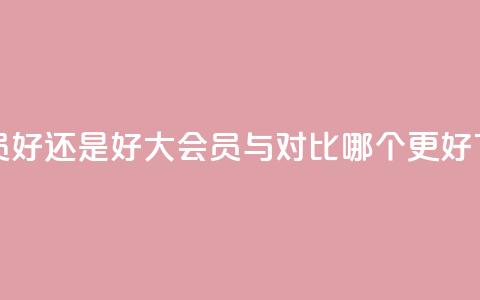 qq大会员好还是svip好(QQ大会员与SVIP对比:哪个更好?)  第1张 qq大会员好还是svip好(QQ大会员与SVIP对比:哪个更好?)  第1张