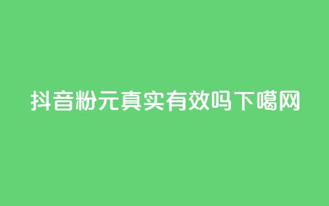 抖音1K粉100元真实有效吗?  第1张 抖音1K粉100元真实有效吗?  第1张