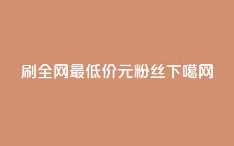 dy刷全网最低价 - 1元1w粉丝  第1张 dy刷全网最低价 - 1元1w粉丝  第1张