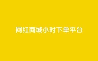 网红商城24小时下单平台 - 24小时下单,网红商城让您随时购物!