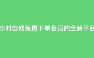24小时自助免费下单QQ会员的全新平台