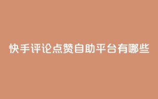快手评论点赞自助平台有哪些,抖音24小时自助免费 - ks业务免费领取 - ks24小时自助服务平台便宜