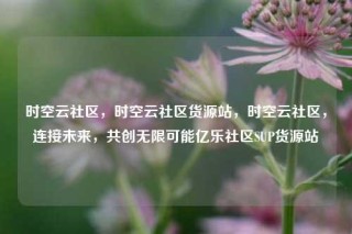 时空云社区,时空云社区货源站,时空云社区,连接未来,共创无限可能亿乐社区SUP货源站