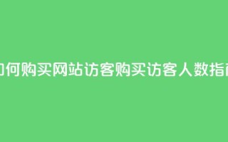 如何购买网站访客:QQ购买访客人数指南