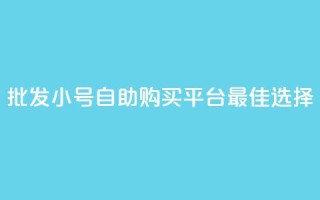 批发CF小号自助购买平台:最佳选择