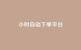 dy24小时自动下单平台 - 24小时自动下单平台DY全新体验指南!