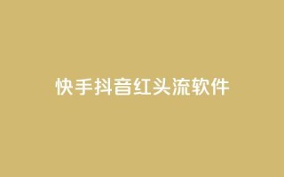 快手抖音红头流软件 - 快手抖音红头流软件:打造全新社交视频体验。