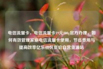 电信流量卡,电信流量卡19元200g官方办理,如何有效管理家庭电信流量卡使用,节省费用与提高效率亿乐社区低价自营货源站