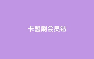 卡盟刷QQ会员钻,快手流量推广网站 - 1元开永久qq会员网站卡盟 - 抖音点赞关注日薪300