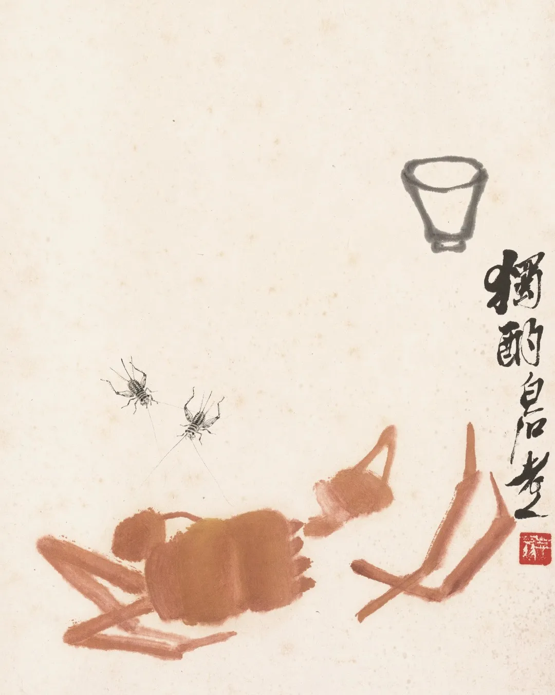 齐白石精品在波士顿展出	，“白石画屋	”呈现水墨挥洒  第20张